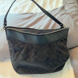 Coach shoulder bag - Black - Vintage